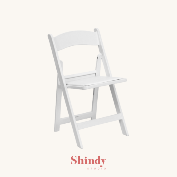 Folding Chair- White