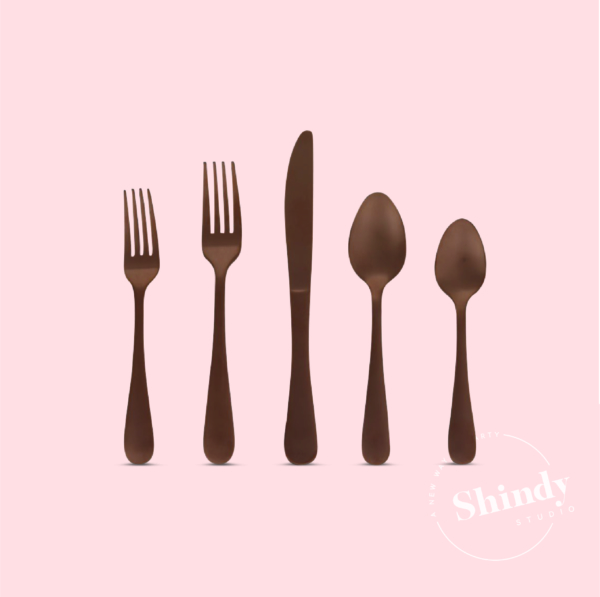 Bronze Flatware Set