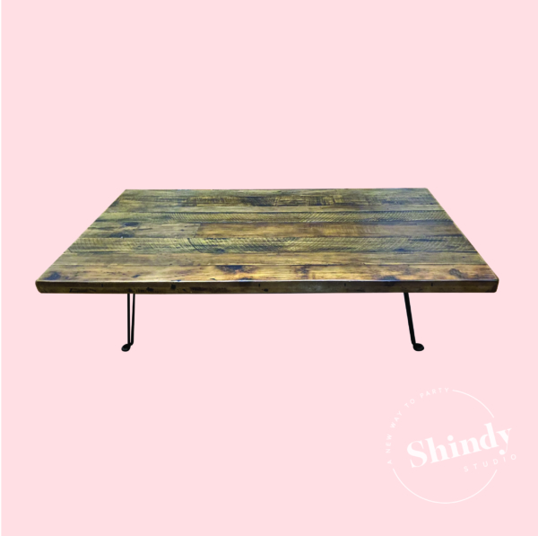 Rustic Low Table 4ft