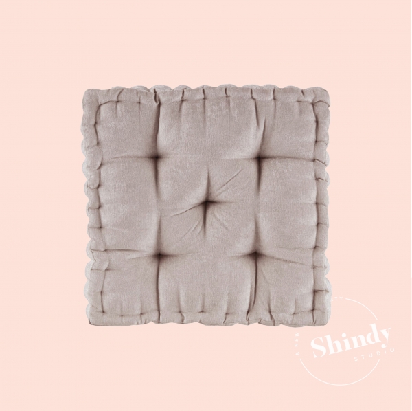 Square Floor Pillow, Blush