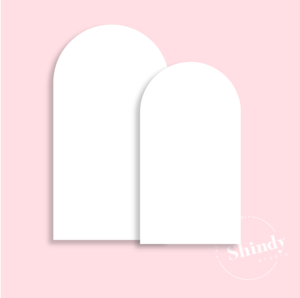 Arch Backdrop, White
