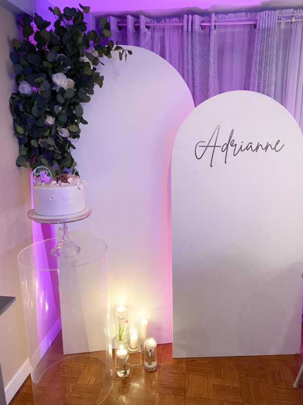 Arch Backdrop, White - Image 2