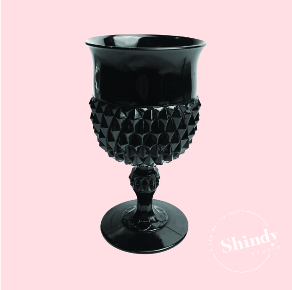 Vintage Goblet, Black