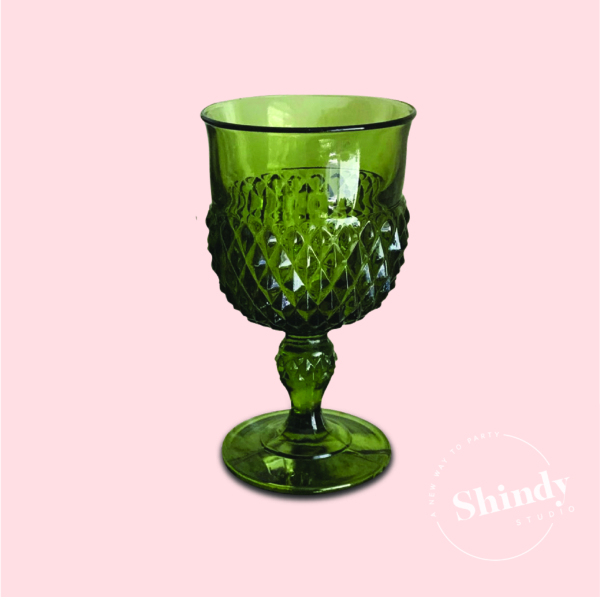 Vintage Goblet, Green