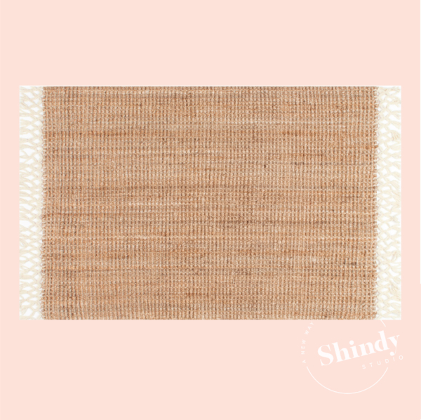 Tassel Jute Woven Rug