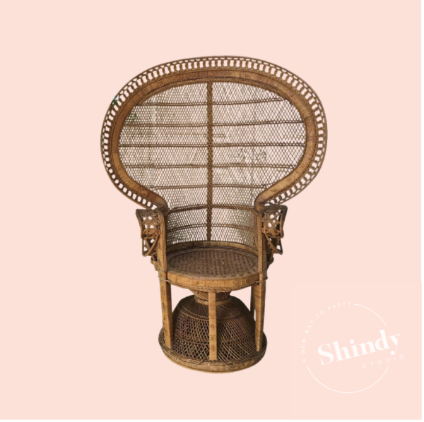 Vintage Peacock Chair