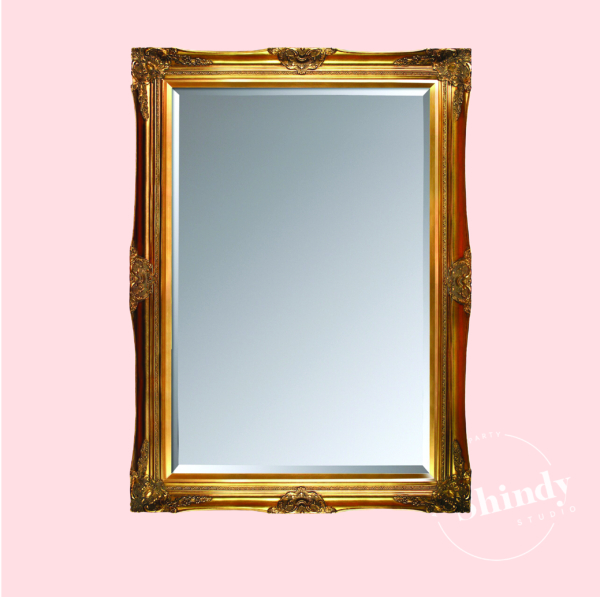 Antique Gold Mirror